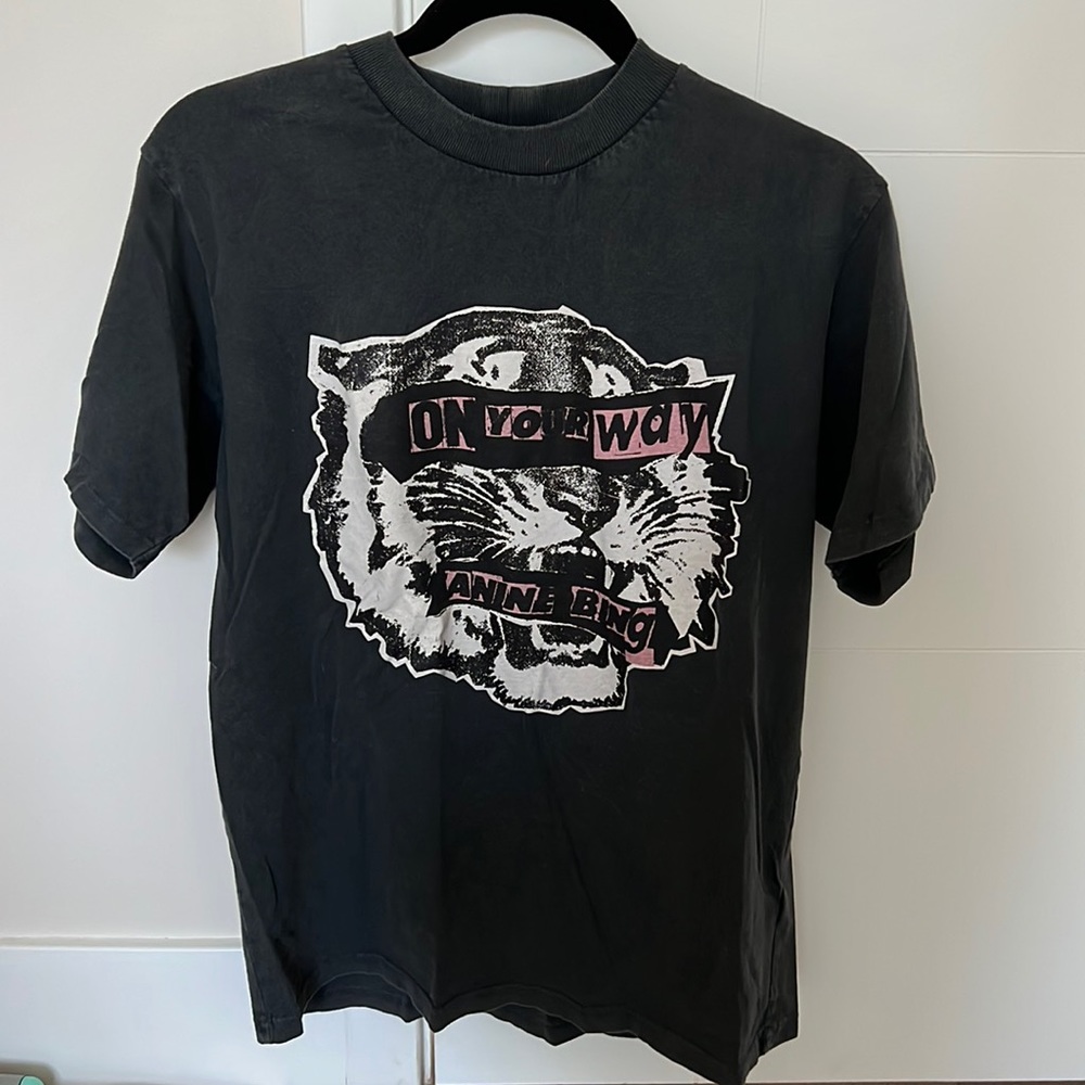 Anine Bing On Your Way tiger shirt